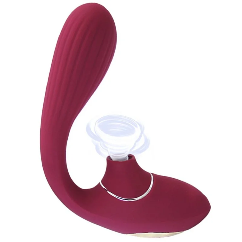 Agor Sucking İn Vibration Çift Yönlü Emiş Güçlü Partner Vibratör - Görsel 3