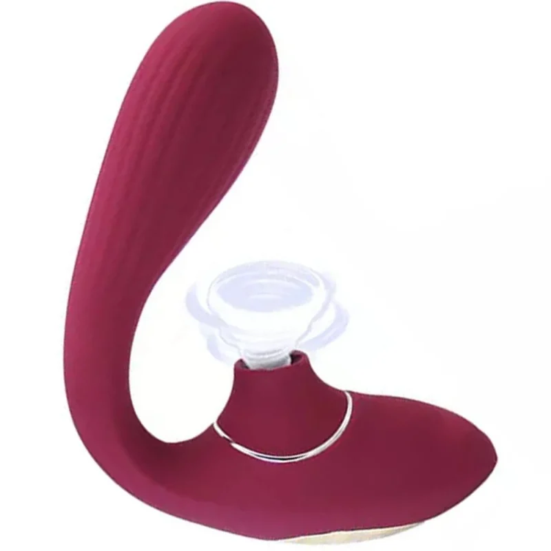 Agor Sucking İn Vibration Çift Yönlü Emiş Güçlü Partner Vibratör