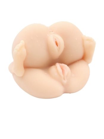 Çift Girişli 1 kg Gerçekçi Vajinal Mastürbatör